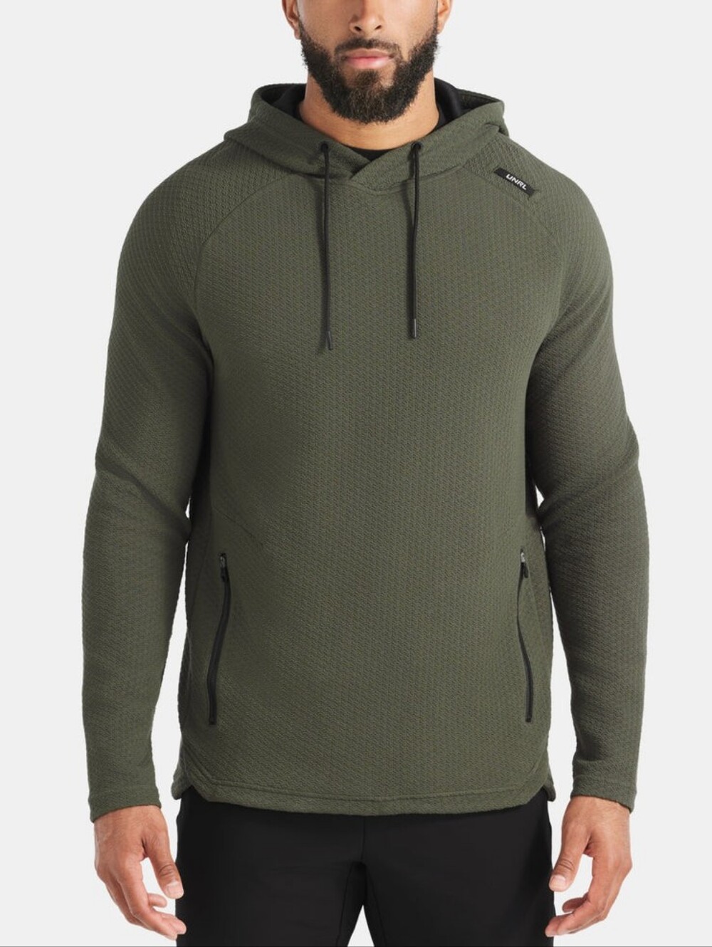UNRL men’s Elevation Hoodie Green L